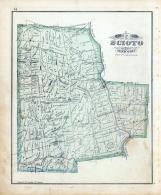 Scioto Township, Edinburg, Ostrander, Millville, Delaware County 1875